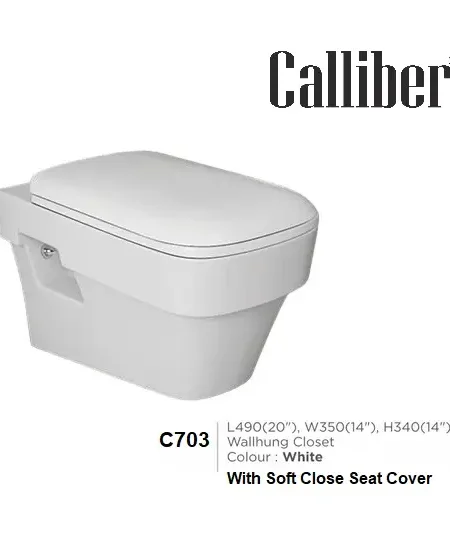 C703 Wall Hung Toilet Seat