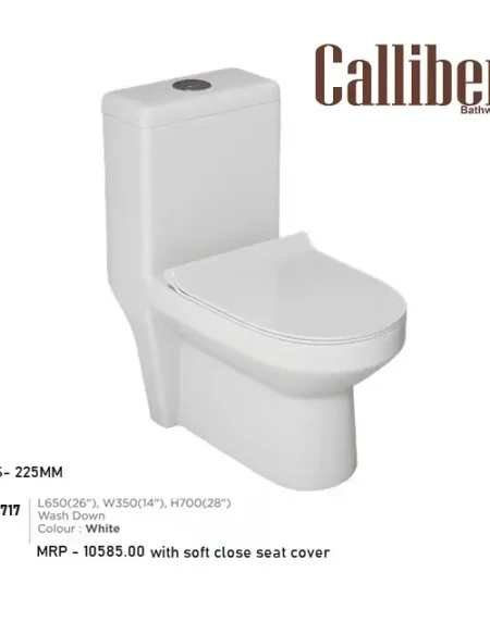 C717 One Piece Toilet Seat