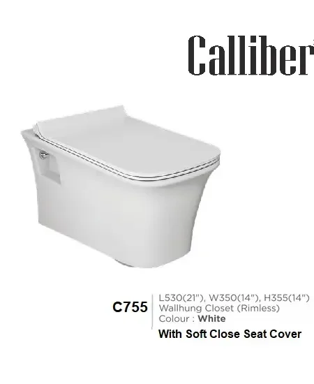 C755 Wall Hung Toilet Seat