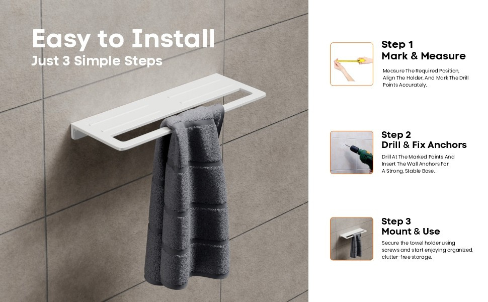 C127W Towel Shelf - Image 4